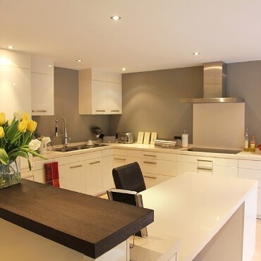 Une cuisine design et fonctionnelle